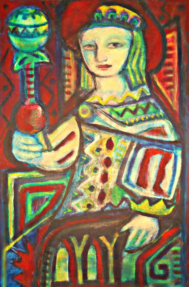 Medieval Prince Fine Art Giclee Print Prince Portrait figure Medieval Royalty Original Oil Painting by Robert Maitland Archival Print 8 X 10