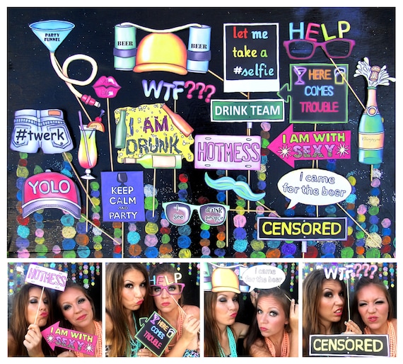 Ready made photo booth 2025 props