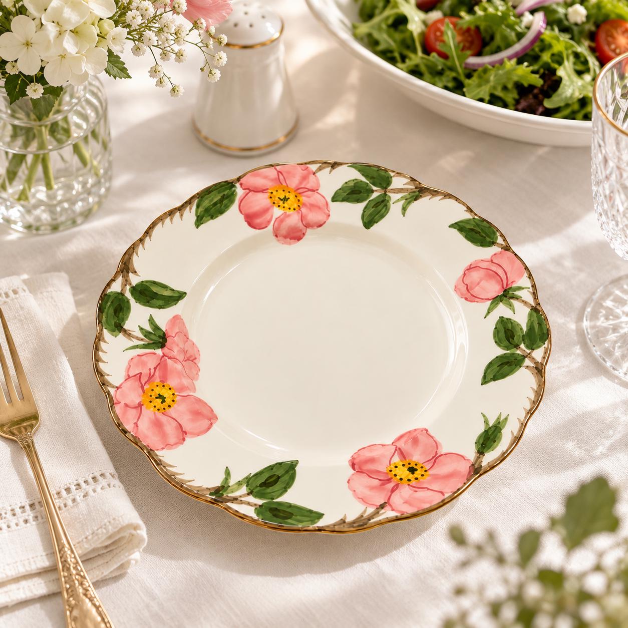 Vintage Franciscan Desert Rose Dishes - Etsy