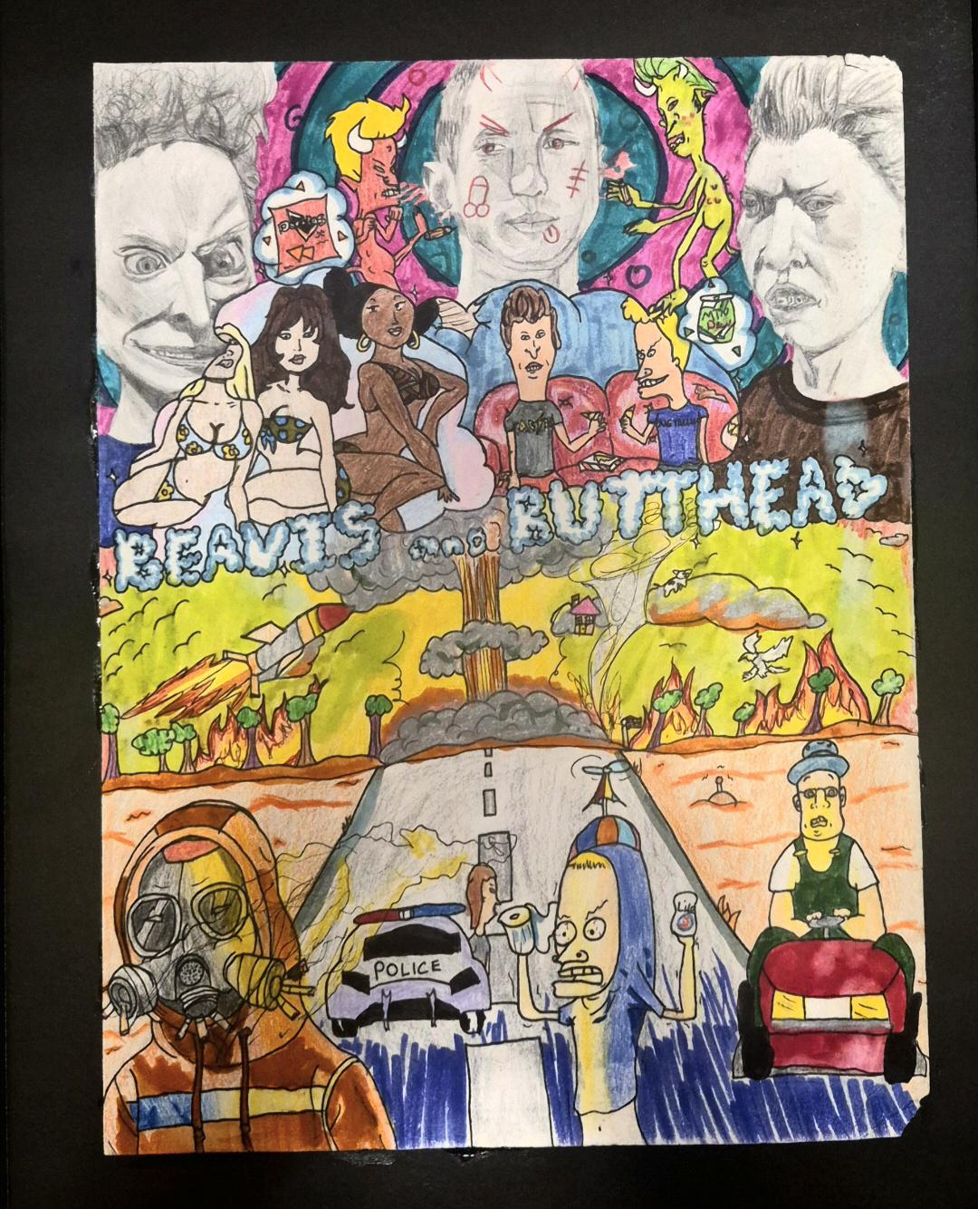 Beavis and Butthead Frame - Etsy