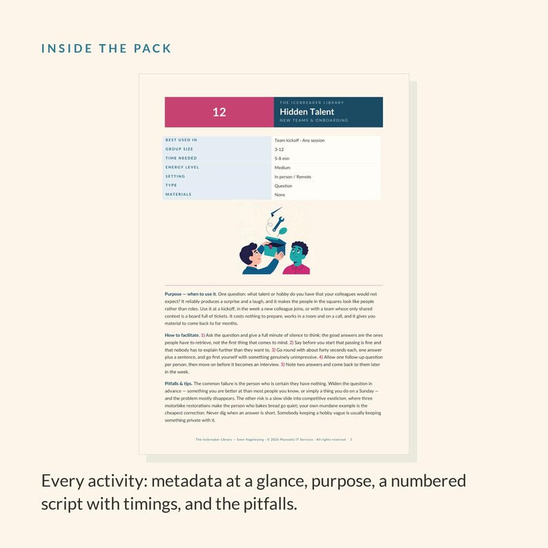 7 printable new teams & onboarding icebreakers for agile teams
