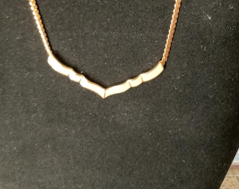 Monet Enameled Necklace