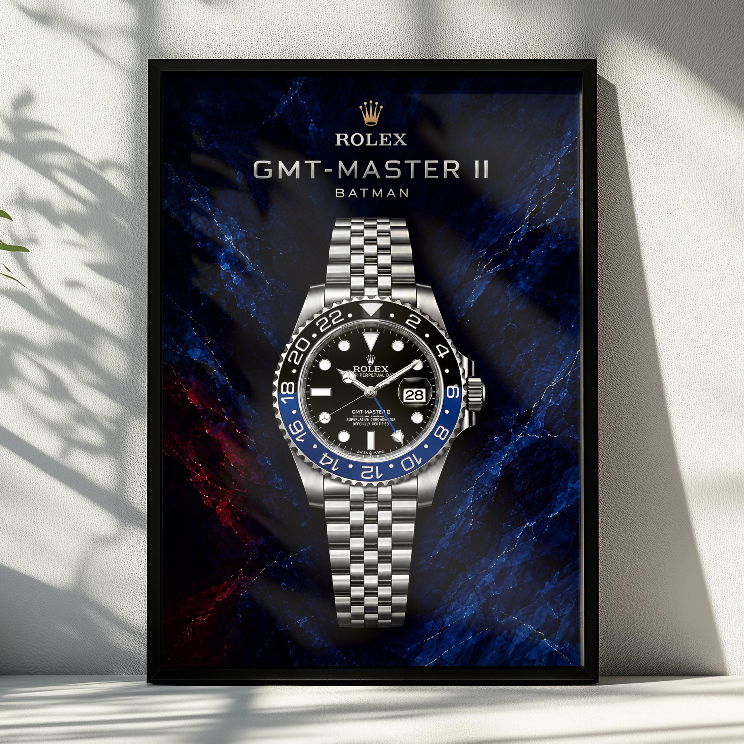 Rolex Gmt Master Ii Poster - Etsy