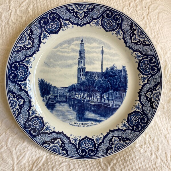 Amsterdam Plate Etsy
