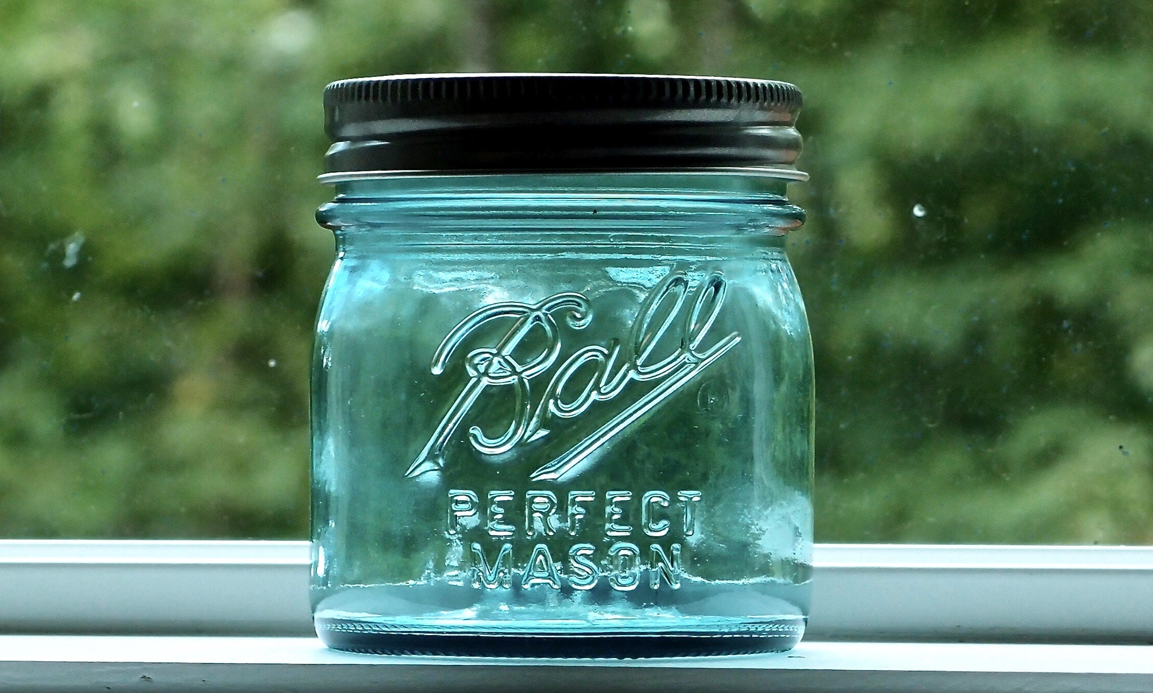 Blue Ball Mason Jar Collector's Edition / 8 Oz. Half Pint Etsy Canada