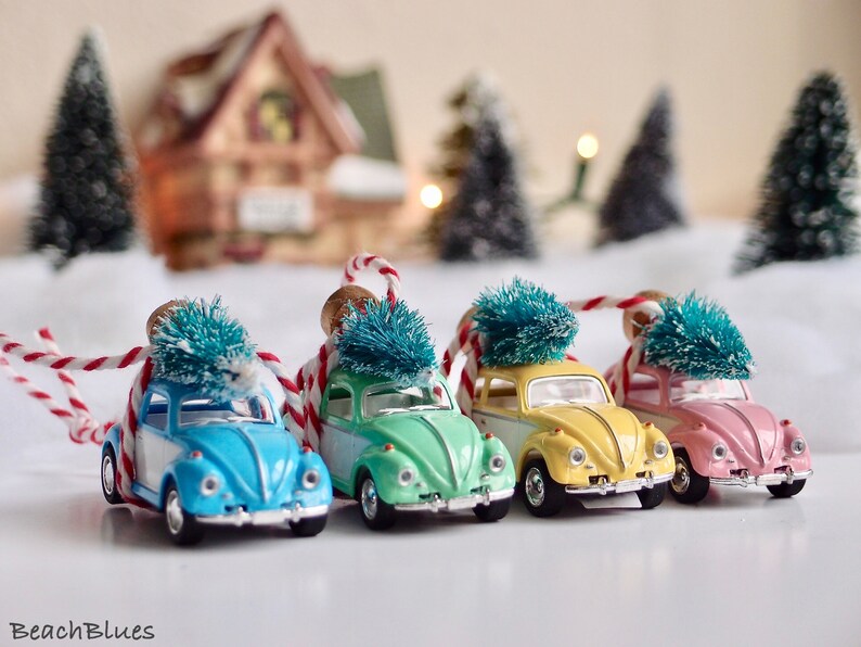 Volkswagen Beetle Christmas Ornament 