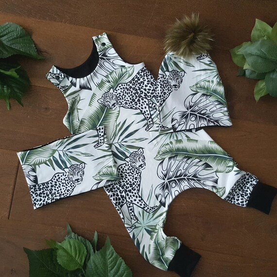 jungle romper baby