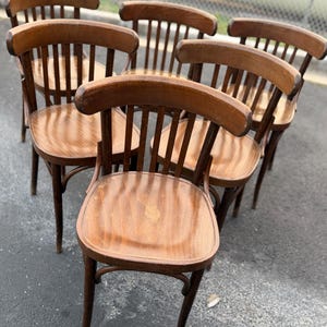 最終SALE✨Bentwood Café Chair ビーチ曲木椅子　2Pset Bentwood Cafe Chairs - Etsy