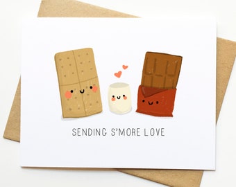 Appreciation Greeting Care S'more Illustrated