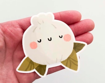 Bao Bun VINYL Sticker for Laptop & Water Bottles | Cute Friend Gift