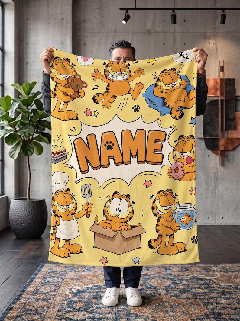 Vintage Garfield Bedding - Etsy