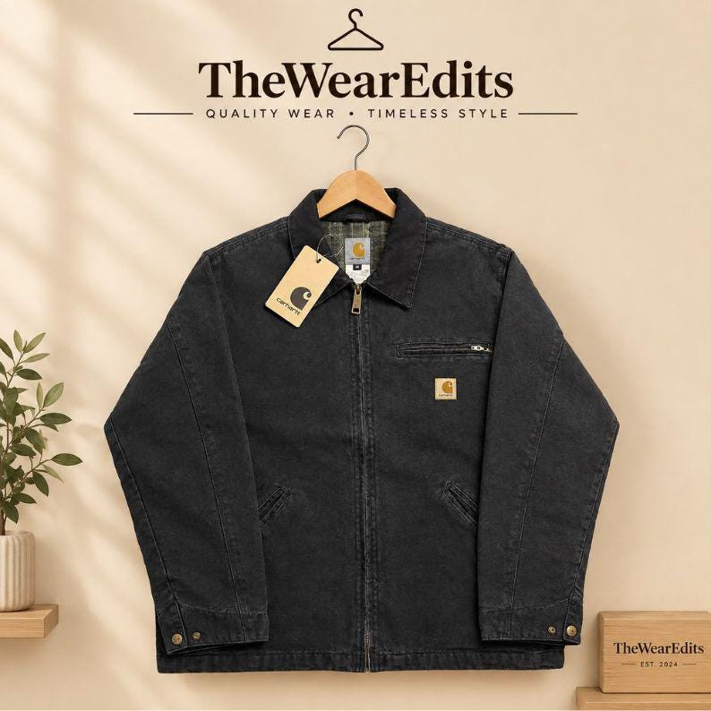 Carhartt mens duck detroit jacket - Etsy 日本