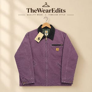 Carhartt Purple Jacket - Etsy