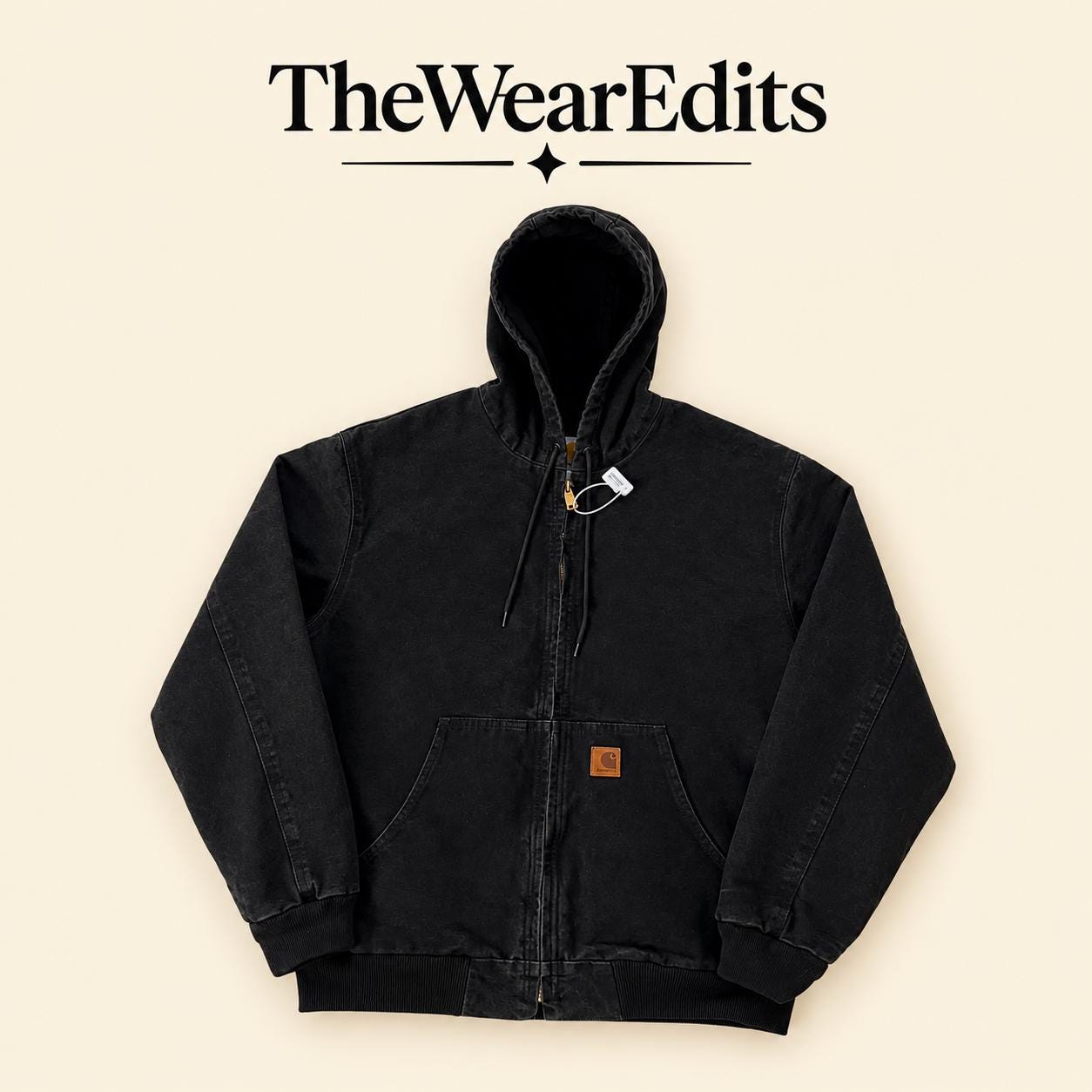 Carhartt J130 Black - Etsy