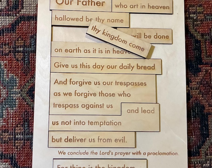 Featured listing image: The Prayers of the Church Puzzles (Sacramental Prep)