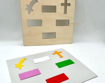 Liturgical Colors - Stencils  (3-6 years)