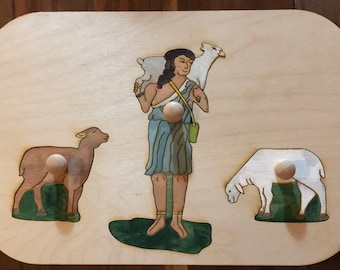 Good Shepherd and Two Sheep Puzzle