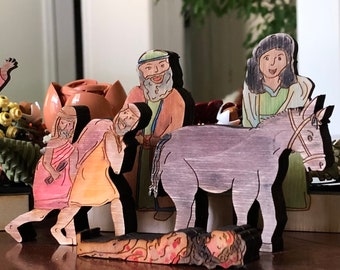 Good Samaritan Parable - Figures