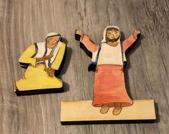 Pharisee and Tax Collector - Figures