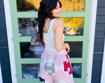 Quilt Top Shorts - Größe 10
