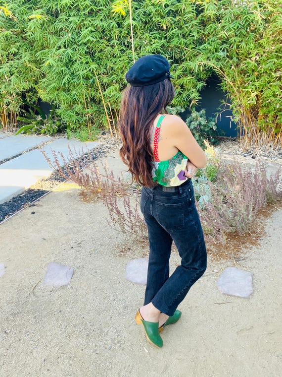 Medium 1930’s patchwork quilt top - image 6