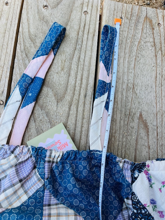 Medium 1920’s patchwork quilt top - image 10