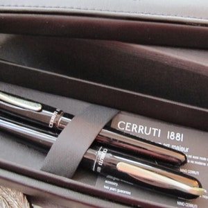 CERRUTI 1881 高級万年筆 ボールペン筆記用具セット CERRUTI