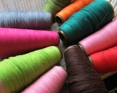 Coats Clark Cotton Thread Cone Anvils, 10 Total, 3000 Yard Size, 5 IN H. quot Boilfast quot Cotton Thread. Sewing, Needlework, Crafting, Creating