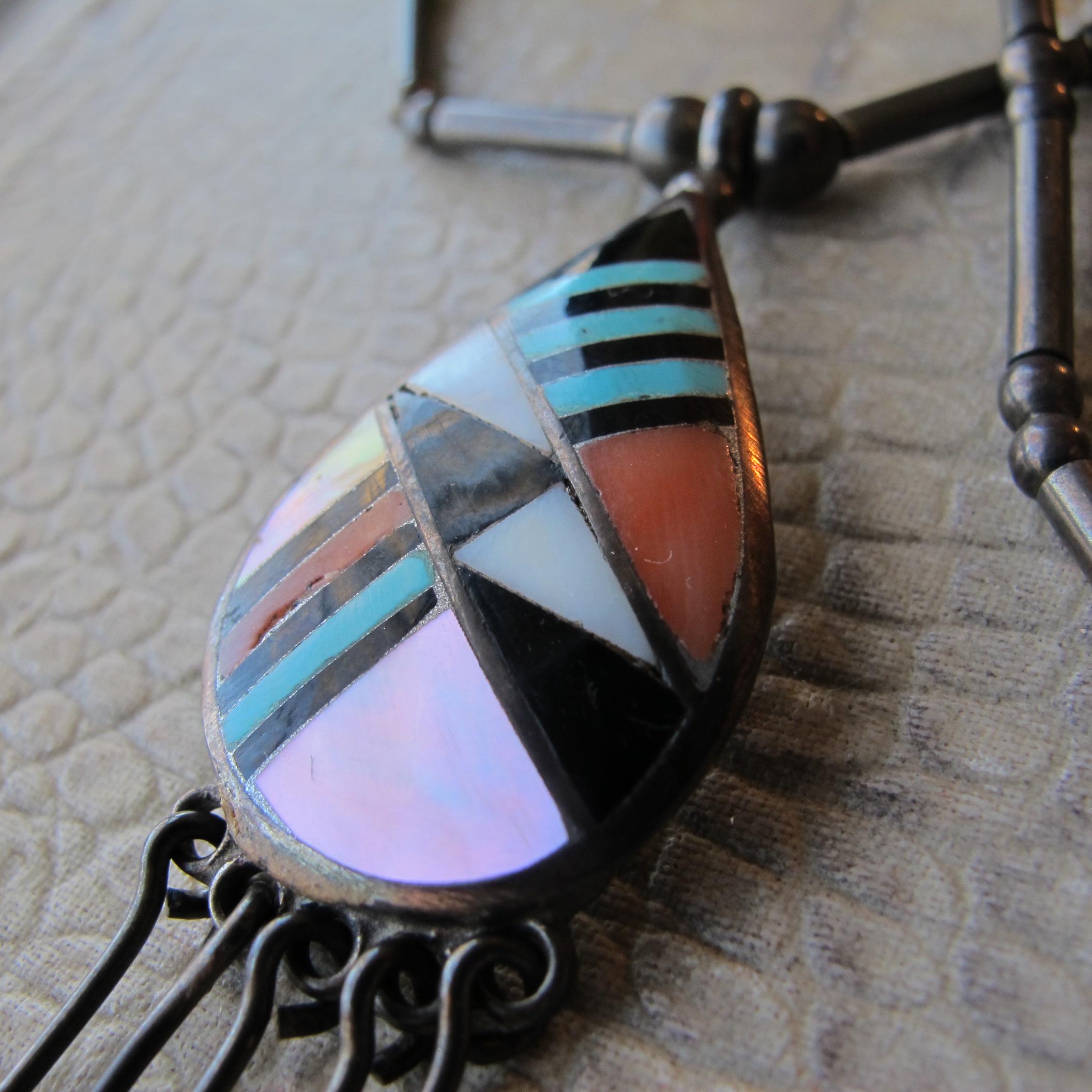 ZUNI ARTISAN RLK Ralph Lillie Kallestewa Hand Signed Sterling