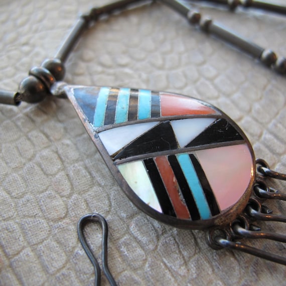 ZUNI ARTISAN RLK Ralph Lillie Kallestewa Hand Signed Sterling