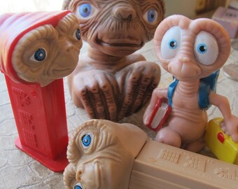 3体セット　E.T. the Extra-Terrestrial フィギュア 3 E.T. THE EXTRA-TERRESTRIAL UNIVERSAL STUDIOS MOVIE MARQUEE