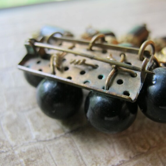 Early Miriam Haskell Unsigned Cascading Bead Stat… - image 4