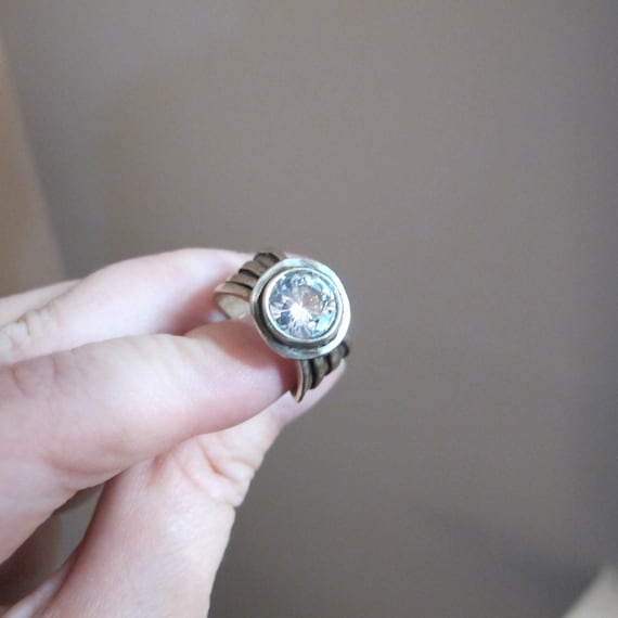 Designer Bili 925 Signed CZ Diamond-look Sterling Silver