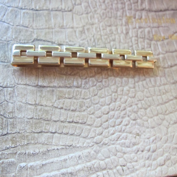 Barre à Cravate Swank En Argent - Accessoire élégant Pour Homme, Occasion