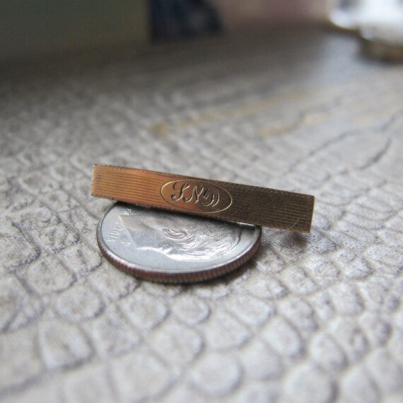S & S Gold Lingerie Pin. Antique Low Karat/Rolled… - image 5