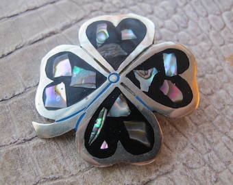 Broche Trèfle En Argent 925 Filigrané - Poids 4,15gr - Neuf Sans Emballage