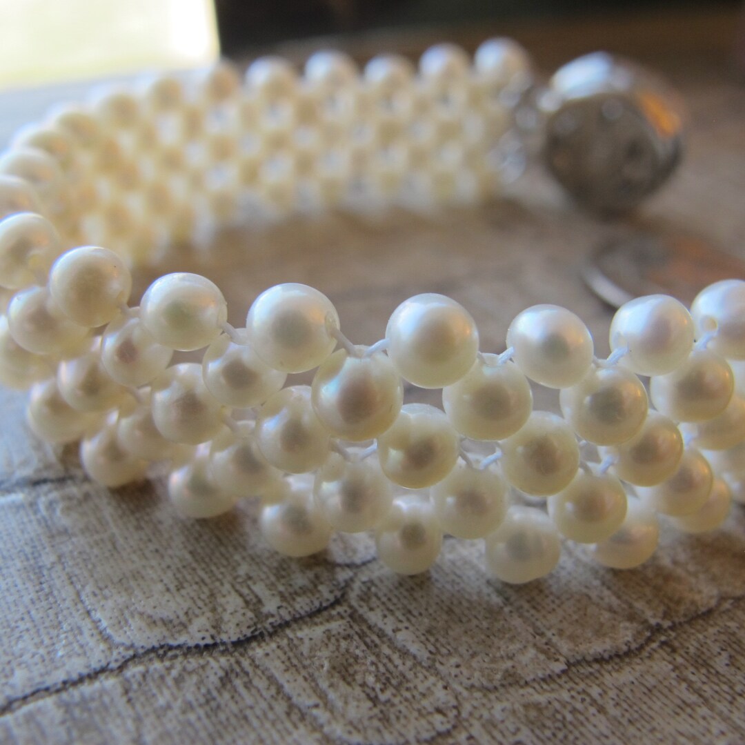 ブレスレット Twist Pearl Bracelet #9904 il_1080xN.4705693250_heg4.jpg