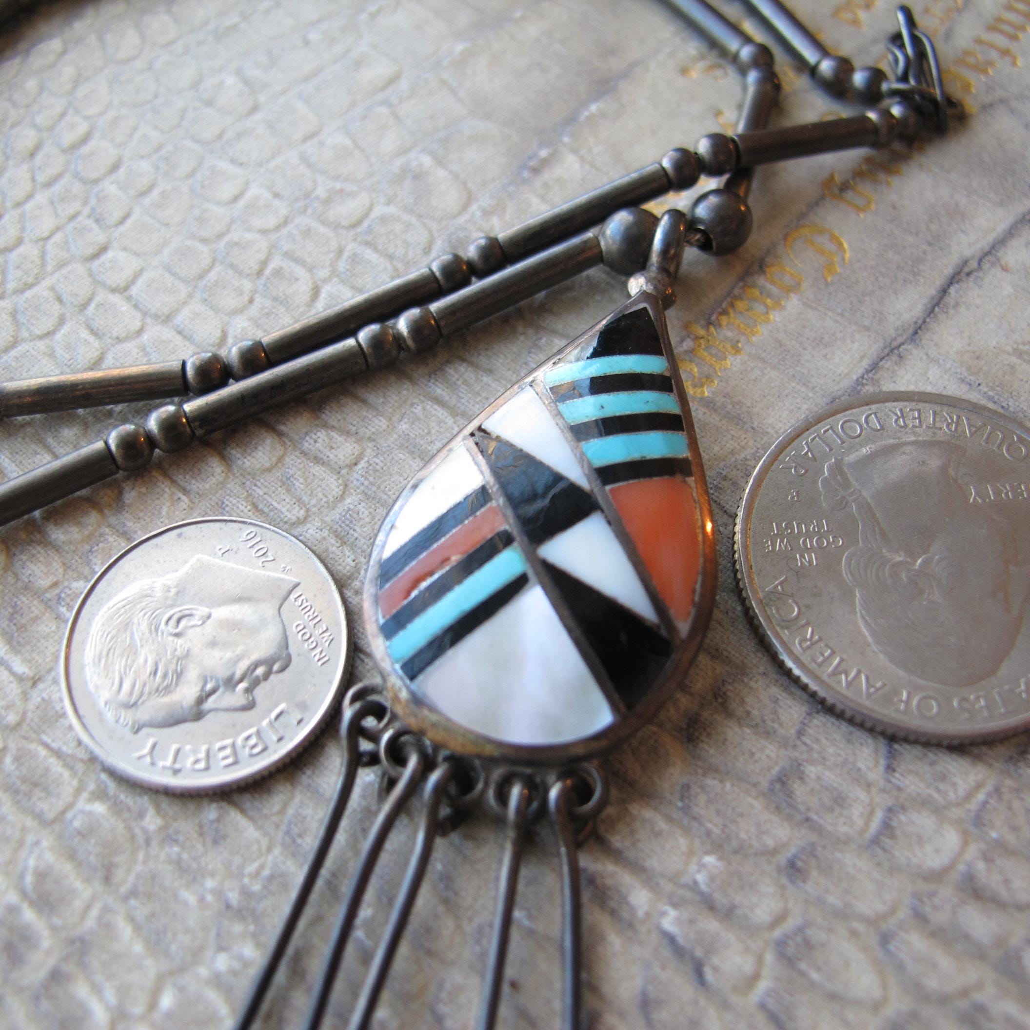 ZUNI ARTISAN RLK Ralph Lillie Kallestewa Hand Signed Sterling