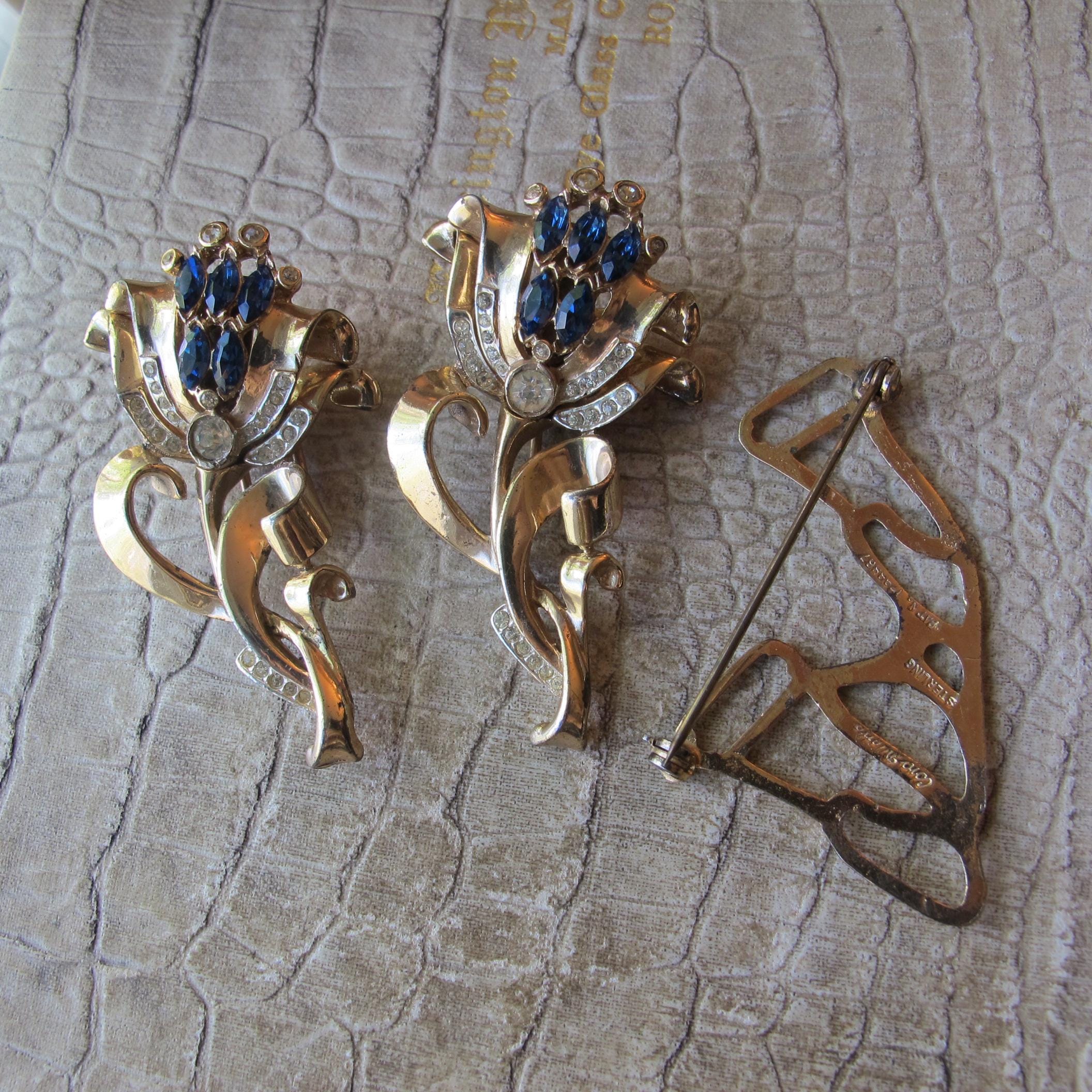1940's RARE HTF Coro Adolph Katz for Corocraft Sterling Duette