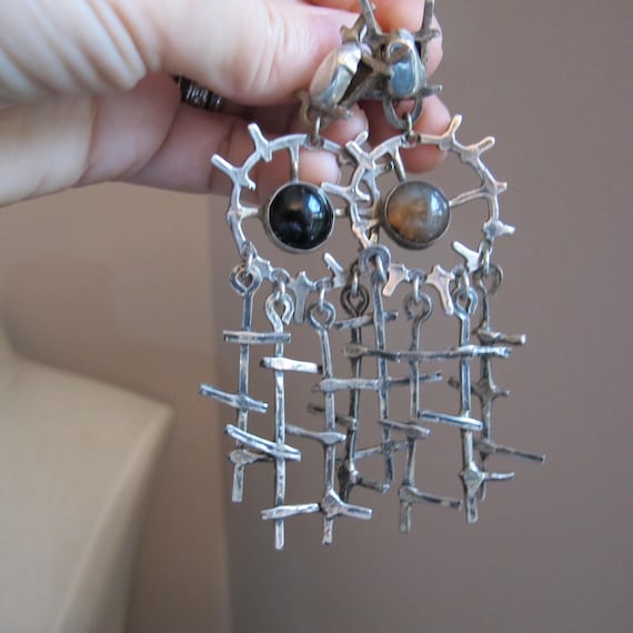 Studio Artisan Handmade Brutalist Statement Gemst… - image 1