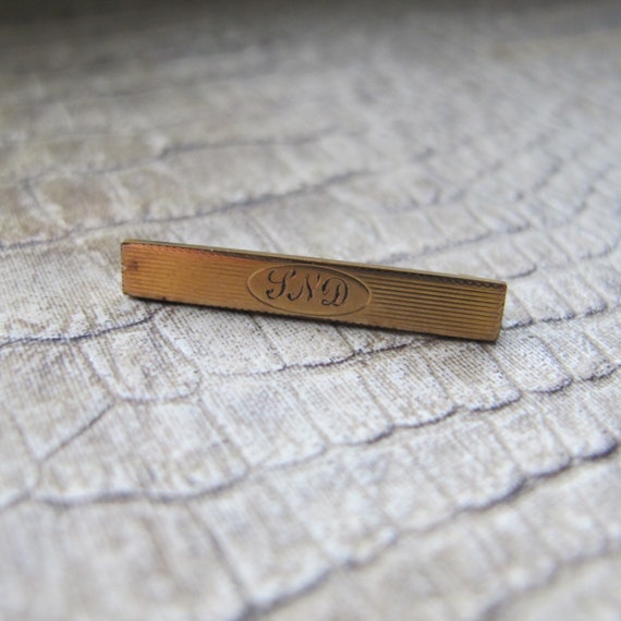S & S Gold Lingerie Pin. Antique Low Karat/Rolled… - image 8