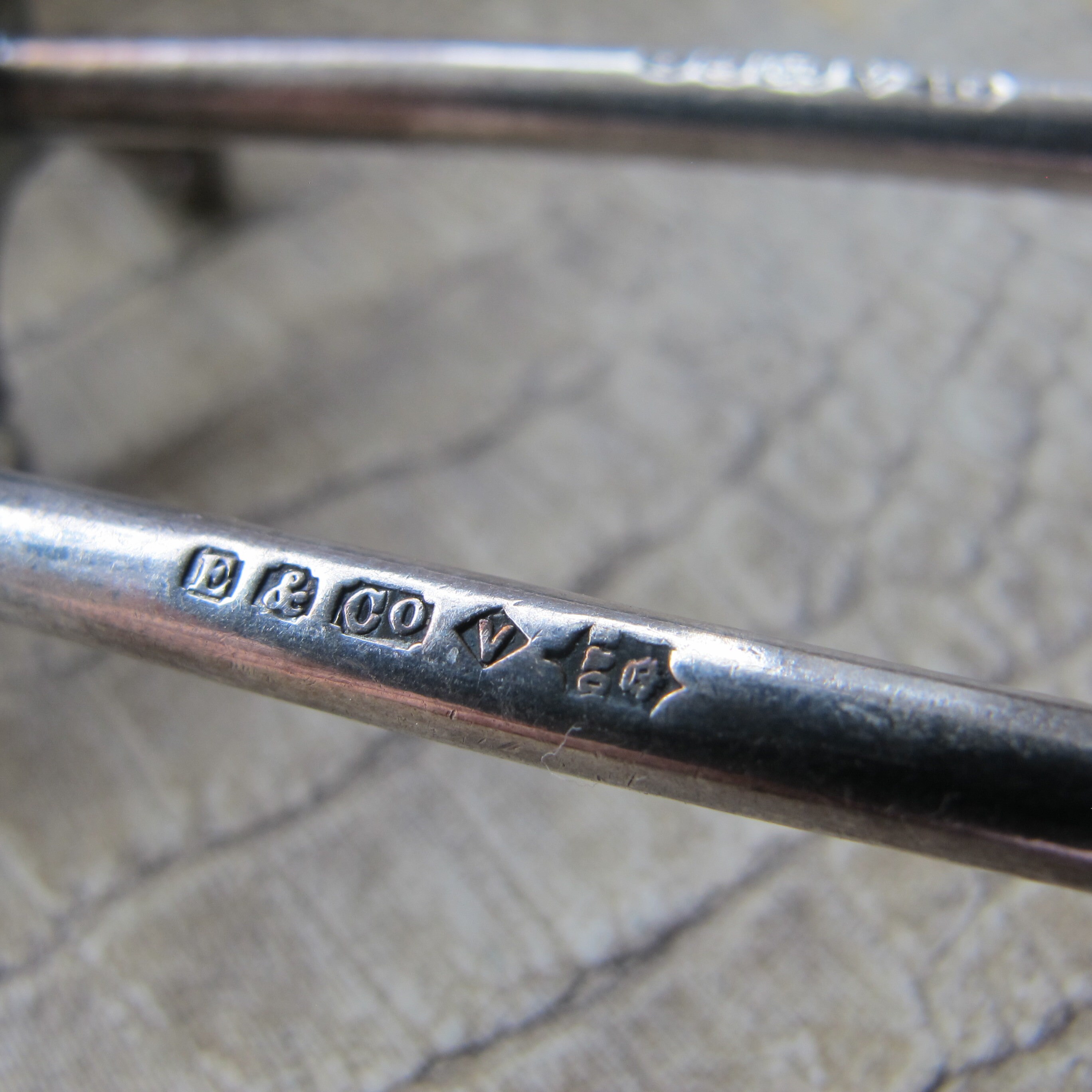 E & Co English Silver Knife Rests Aka 