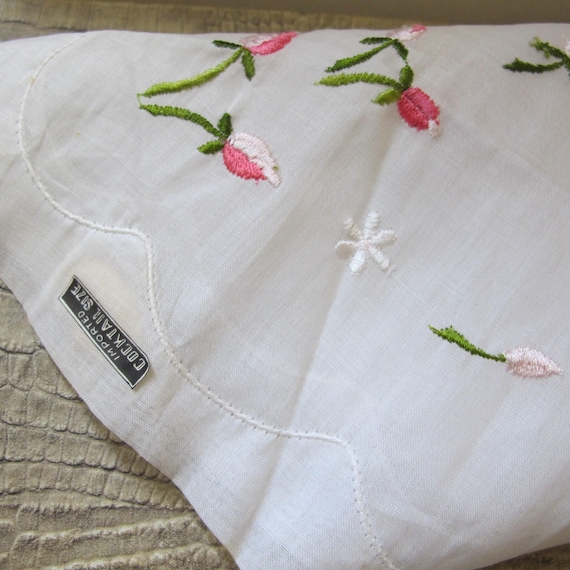 Imported Japanese Cotton Linen Hankie Handkerchief