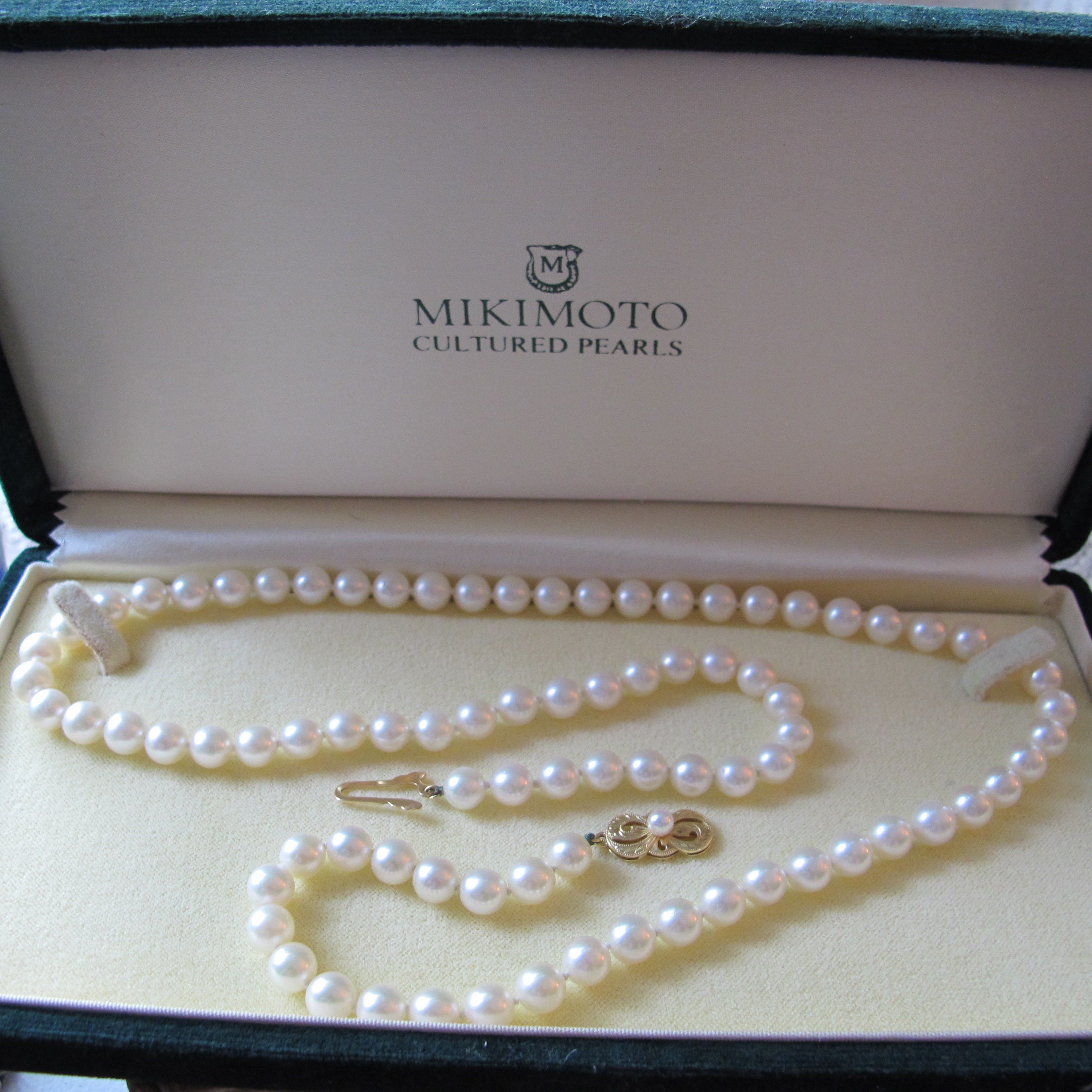 Mikimoto Pearls: 6.5 to 7MM 25 IN 
