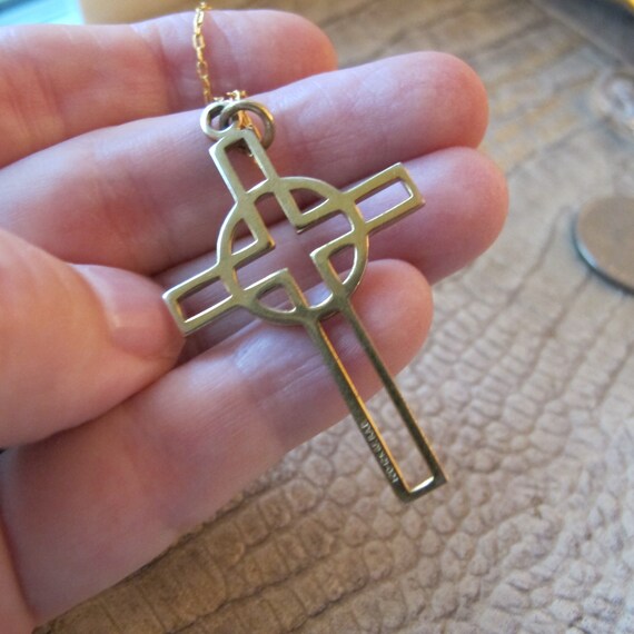 Ballou B.A.B. Gold Filled Cross Pendant 1/20 12k GF Signed - Etsy