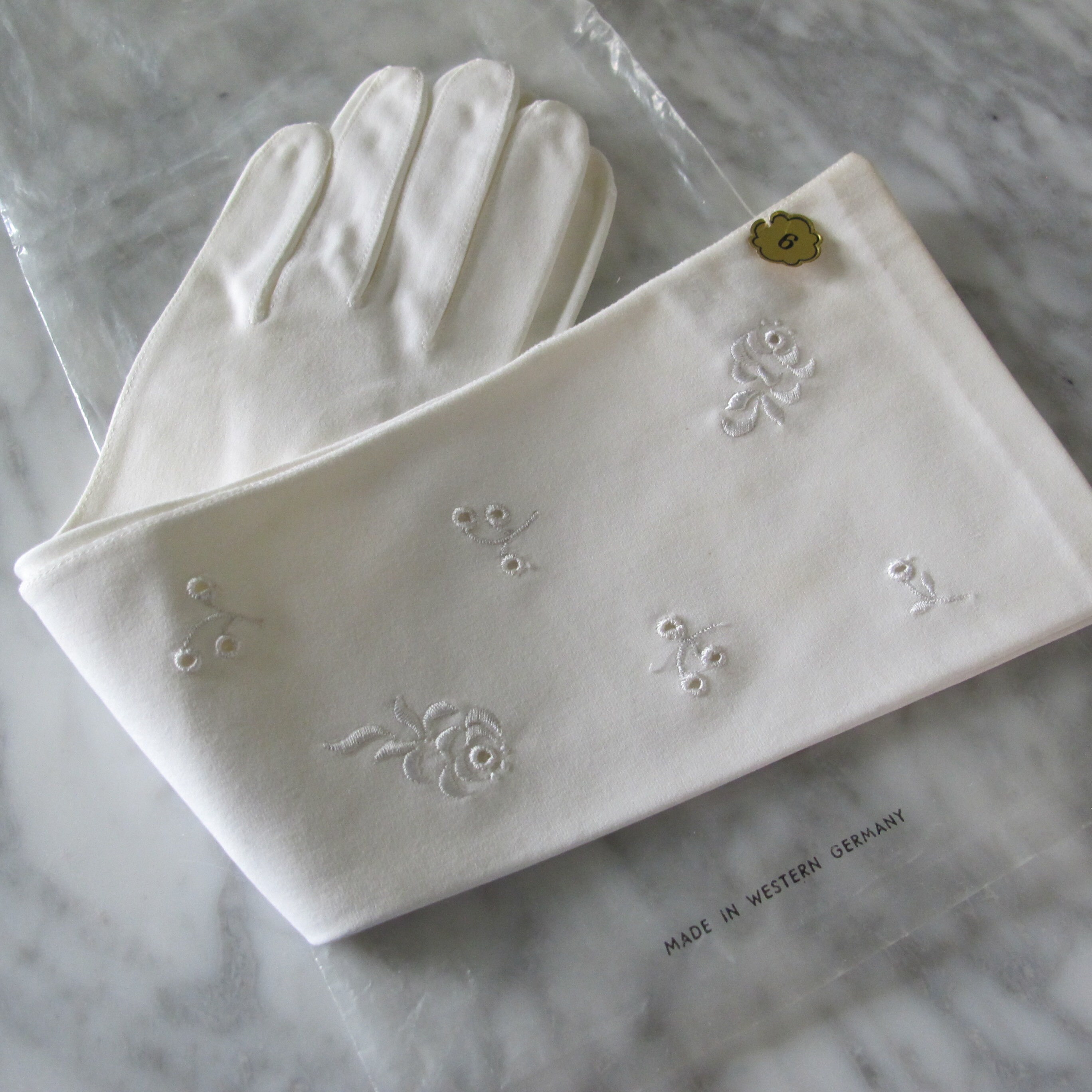 Rike\'s Western German Made White Longer Stretch Cotton Floral Embroidered  Gloves. Formal, Wedding Bridal, Prom, Graduation, Debutante Gloves - Etsy