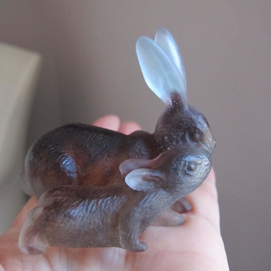 Daum ドーム　ウサギ　PETIT LAPIN　クリスタル　置物　フランス製 Daum ドーム ウサギ PETIT LAPIN クリスタル 置物 フランス製 Daum