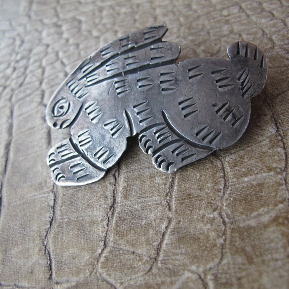 Sterling Silver Rabbit, Bunny Rabbit, Hare Brooch… - image 5