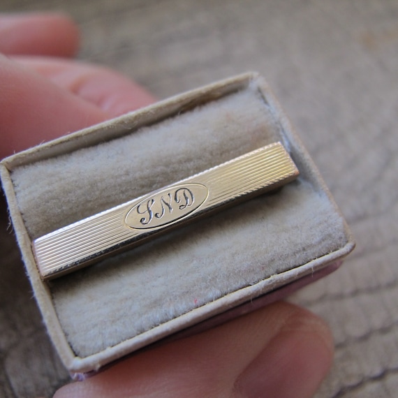S & S Gold Lingerie Pin. Antique Low Karat/Rolled… - image 2