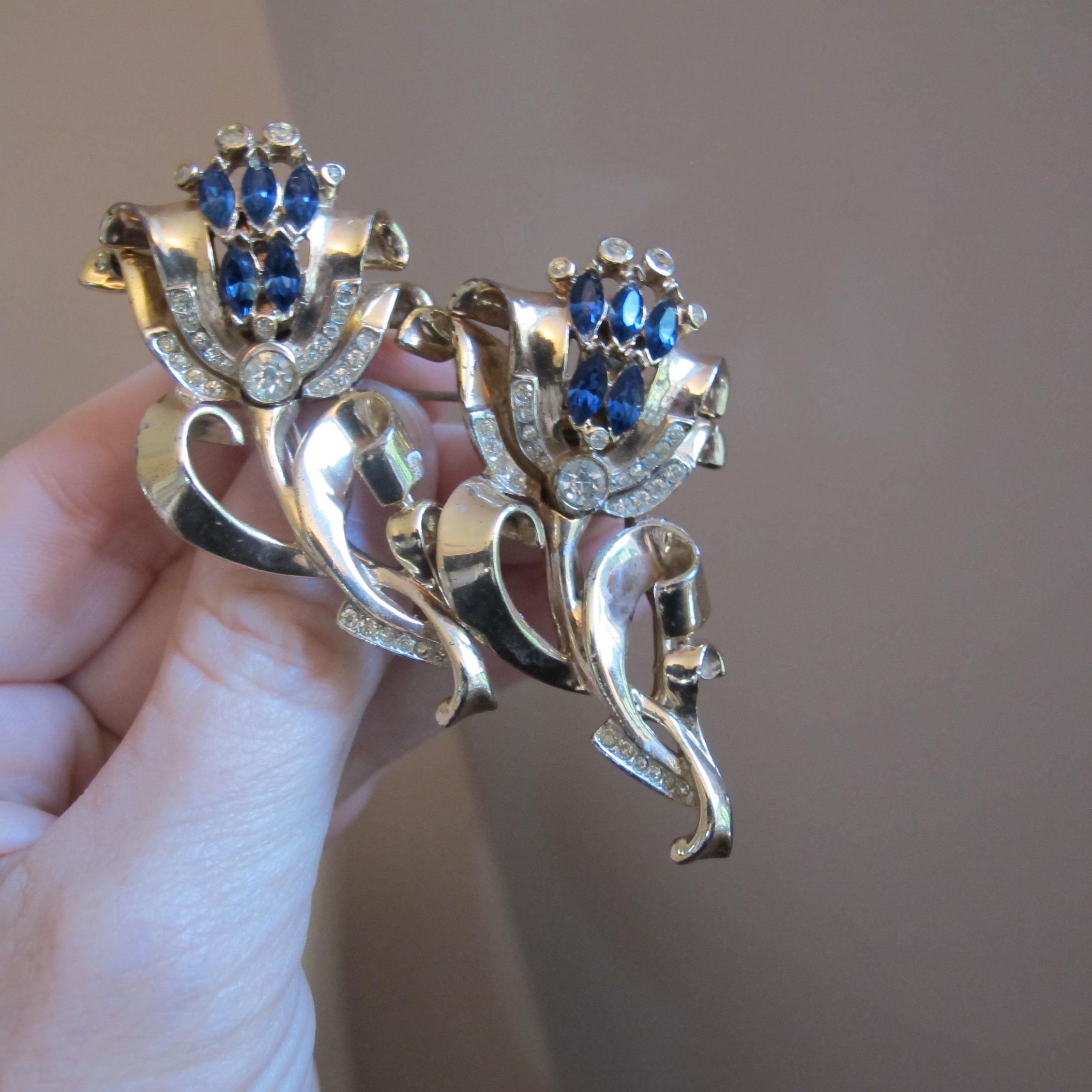 1940's RARE HTF Coro Adolph Katz for Corocraft Sterling Duette